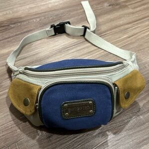 East Sport Multicolored Cavas Belt Bag Fanny Pack Os